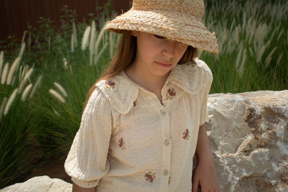 CLARA SKIRT - BUTTERMILK - KOKORI Kids