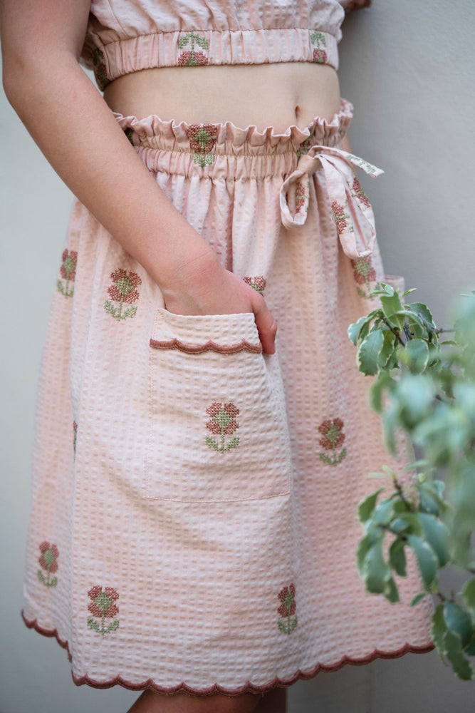 ELINA SKIRT POUDRE - KOKORI Kids