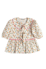GAIA BLOUSE - TULIPS PATTERN - KOKORI Kids