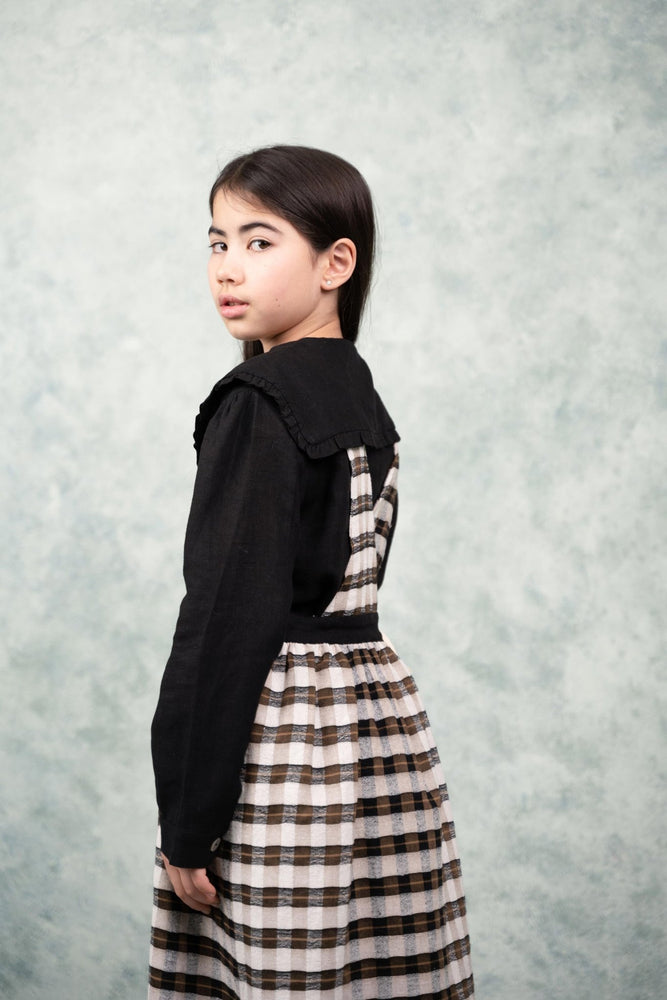 Girls Blouse - Heidi Black - KOKORI Kids