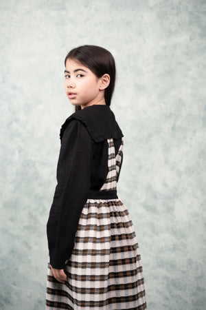 Girls Blouse - Heidi Black - KOKORI Kids