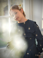 Girls Dress - Elina Navy - KOKORI Kids