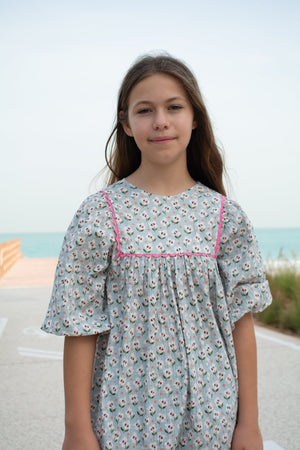 ILIA DRESS - SEAFOAM - KOKORI Kids