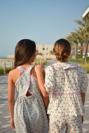 PAROS DRESS - SEAFOAM - KOKORI Kids