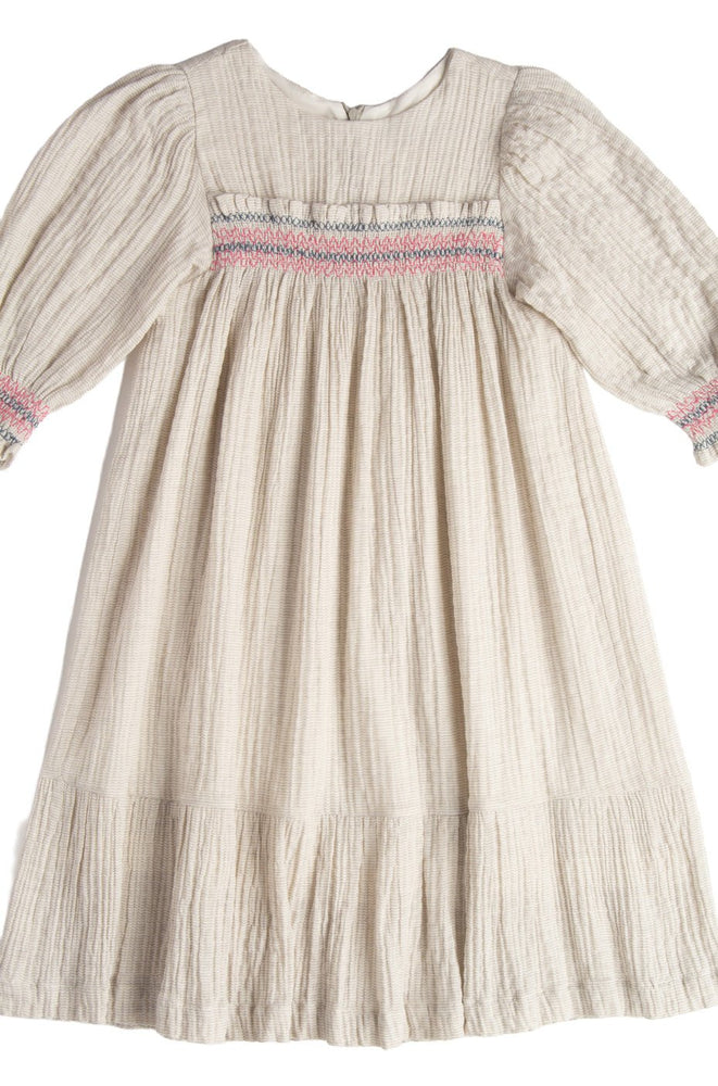 PELIN DRESS - LAVENDER GREY - KOKORI Kids