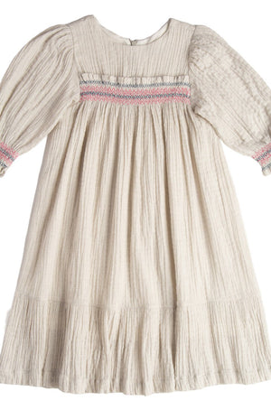 PELIN DRESS - LAVENDER GREY - KOKORI Kids