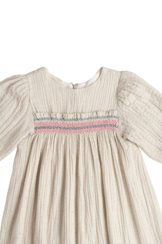 PELIN DRESS - LAVENDER GREY - KOKORI Kids