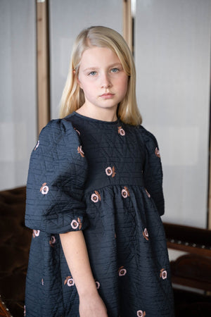 VERDA DRESS - NAVY DRESS - KOKORI Kids
