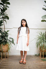 DERIN DRESS WHITE - KOKORI Kids