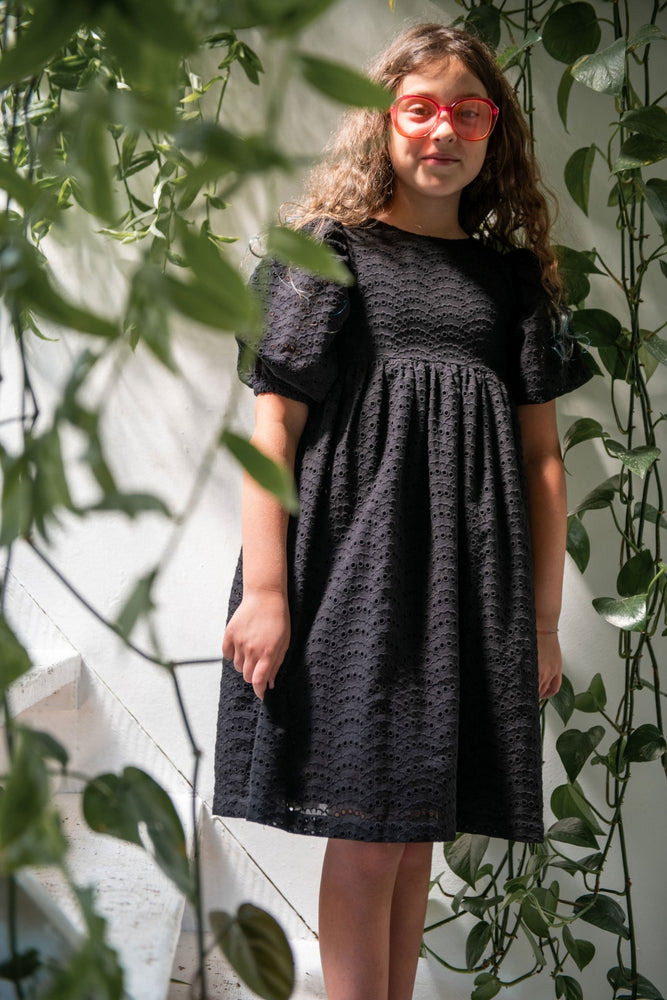 DURU DRESS BLACK - KOKORI Kids