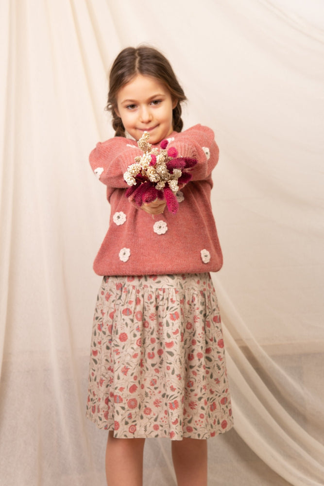 Girls skirt - Victoria antique - KOKORI Kids